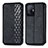 Leather Case Stands Flip Cover Holder S01D for Xiaomi Mi 11T 5G Black