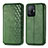 Leather Case Stands Flip Cover Holder S01D for Xiaomi Mi 11T Pro 5G Green