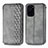 Leather Case Stands Flip Cover Holder S01D for Xiaomi Mi 11X 5G Gray