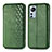 Leather Case Stands Flip Cover Holder S01D for Xiaomi Mi 12 5G Green