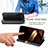 Leather Case Stands Flip Cover Holder S01D for Xiaomi Mi 13T 5G