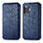 Leather Case Stands Flip Cover Holder S01D for Xiaomi Poco F3 GT 5G Blue