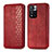 Leather Case Stands Flip Cover Holder S01D for Xiaomi Poco X4 NFC Red