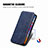 Leather Case Stands Flip Cover Holder S01D for Xiaomi Redmi 10 India