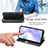 Leather Case Stands Flip Cover Holder S01D for Xiaomi Redmi 9A