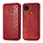 Leather Case Stands Flip Cover Holder S01D for Xiaomi Redmi 9C NFC Red