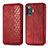 Leather Case Stands Flip Cover Holder S01D for Xiaomi Redmi K40 Gaming 5G Red