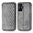 Leather Case Stands Flip Cover Holder S01D for Xiaomi Redmi K50 Gaming 5G Gray