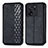 Leather Case Stands Flip Cover Holder S01D for Xiaomi Redmi K60 Ultra 5G Black