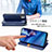 Leather Case Stands Flip Cover Holder S01D for Xiaomi Redmi Note 10 JE 5G