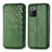 Leather Case Stands Flip Cover Holder S01D for Xiaomi Redmi Note 10 Pro 5G Green