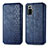 Leather Case Stands Flip Cover Holder S01D for Xiaomi Redmi Note 10 Pro Max Blue