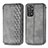 Leather Case Stands Flip Cover Holder S01D for Xiaomi Redmi Note 11 Pro 4G Gray