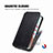 Leather Case Stands Flip Cover Holder S01D for Xiaomi Redmi Note 9 5G