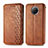 Leather Case Stands Flip Cover Holder S01D for Xiaomi Redmi Note 9 5G