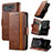 Leather Case Stands Flip Cover Holder S02D for Asus ROG Phone 7