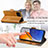 Leather Case Stands Flip Cover Holder S02D for Huawei Enjoy 50z