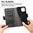 Leather Case Stands Flip Cover Holder S02D for Motorola Moto Edge 20 Pro 5G