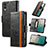 Leather Case Stands Flip Cover Holder S02D for Nokia C210