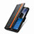 Leather Case Stands Flip Cover Holder S02D for Nokia C3