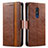 Leather Case Stands Flip Cover Holder S02D for Nokia C3