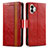 Leather Case Stands Flip Cover Holder S02D for Nothing Phone 2