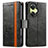 Leather Case Stands Flip Cover Holder S02D for OnePlus Nord CE 3 5G