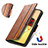 Leather Case Stands Flip Cover Holder S02D for Realme 10 4G