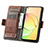 Leather Case Stands Flip Cover Holder S02D for Realme 10 4G