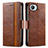 Leather Case Stands Flip Cover Holder S02D for Realme C30