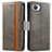 Leather Case Stands Flip Cover Holder S02D for Realme C30