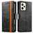 Leather Case Stands Flip Cover Holder S02D for Realme C35