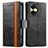 Leather Case Stands Flip Cover Holder S02D for Realme C55