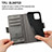 Leather Case Stands Flip Cover Holder S02D for Realme GT Master 5G