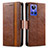 Leather Case Stands Flip Cover Holder S02D for Realme GT Neo3 5G