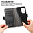 Leather Case Stands Flip Cover Holder S02D for Samsung Galaxy A52 5G