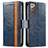 Leather Case Stands Flip Cover Holder S02D for Samsung Galaxy Note 20 5G