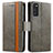 Leather Case Stands Flip Cover Holder S02D for Samsung Galaxy S20 5G