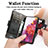 Leather Case Stands Flip Cover Holder S02D for Samsung Galaxy S20 FE 4G