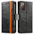 Leather Case Stands Flip Cover Holder S02D for Samsung Galaxy S20 FE 4G