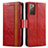 Leather Case Stands Flip Cover Holder S02D for Samsung Galaxy S20 FE 4G