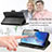 Leather Case Stands Flip Cover Holder S02D for Samsung Galaxy S20 Plus