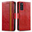 Leather Case Stands Flip Cover Holder S02D for Samsung Galaxy S20 Plus 5G