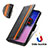 Leather Case Stands Flip Cover Holder S02D for Samsung Galaxy S20 Ultra 5G