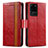 Leather Case Stands Flip Cover Holder S02D for Samsung Galaxy S20 Ultra 5G