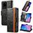 Leather Case Stands Flip Cover Holder S02D for Samsung Galaxy S20 Ultra 5G