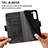 Leather Case Stands Flip Cover Holder S02D for Samsung Galaxy S21 5G