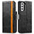 Leather Case Stands Flip Cover Holder S02D for Samsung Galaxy S21 FE 5G