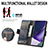 Leather Case Stands Flip Cover Holder S02D for Samsung Galaxy S24 Ultra 5G