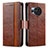 Leather Case Stands Flip Cover Holder S02D for Sharp Aquos R8